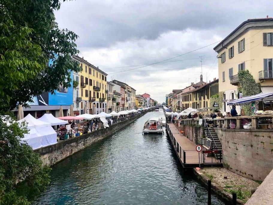 Cozy Loft Navigli, Close To Duomo And Bocconi - Italy Flat Vacation Mailand Exterior foto